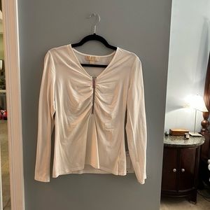 Michael Kors zip front top